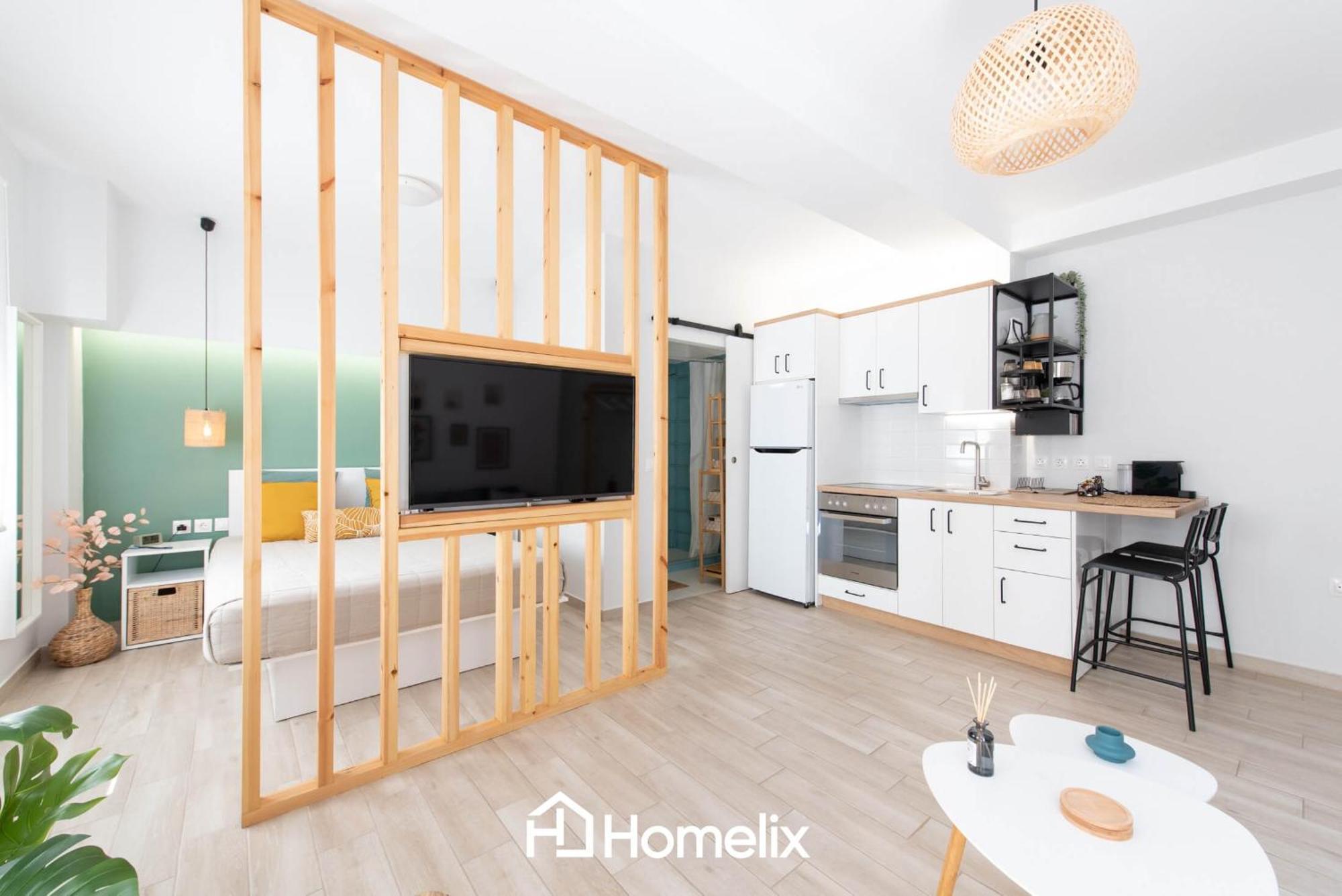 Roomaki -tasteful In The Center W/ Parking Appartement Chalkís